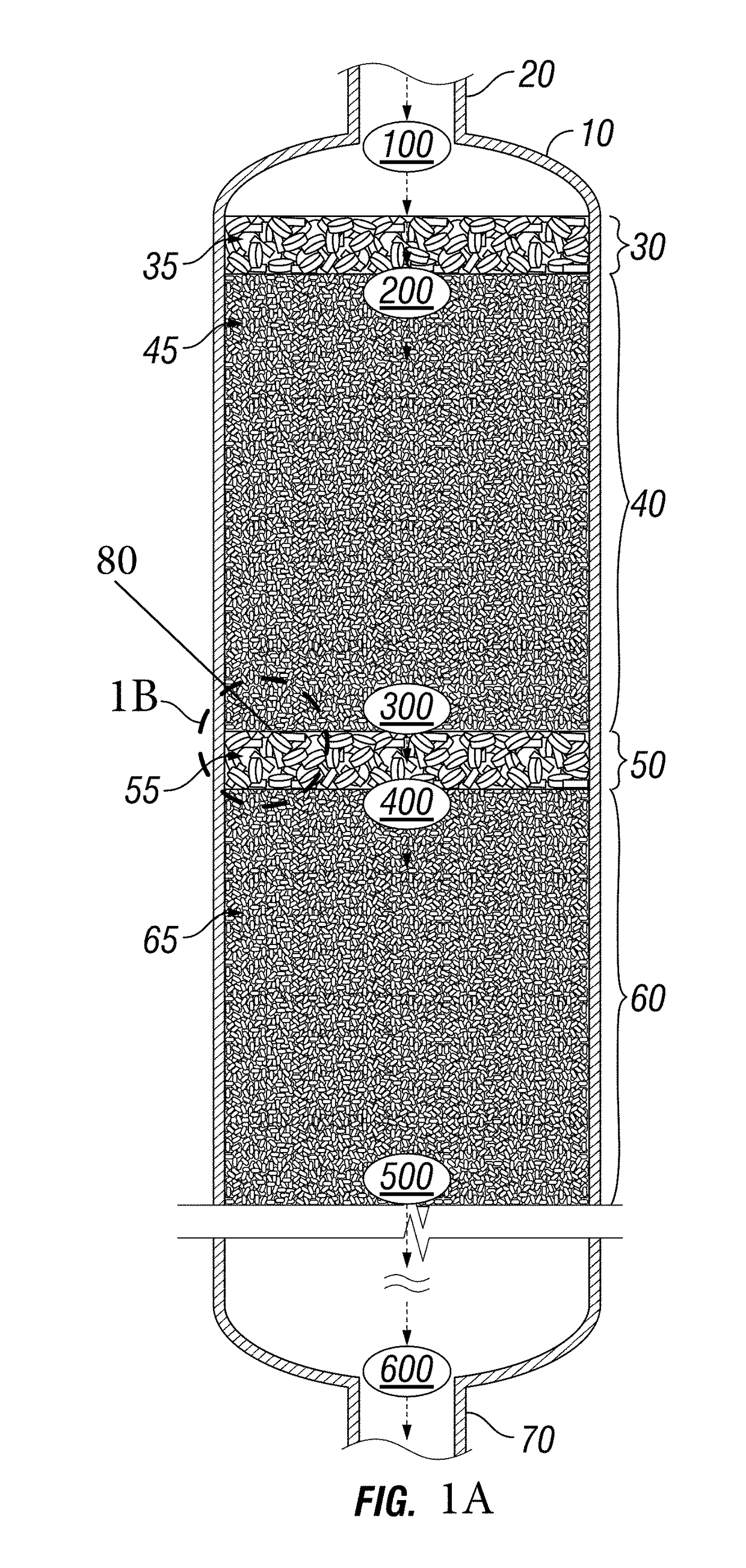 Use of treating elements to facilitate flow in vessels