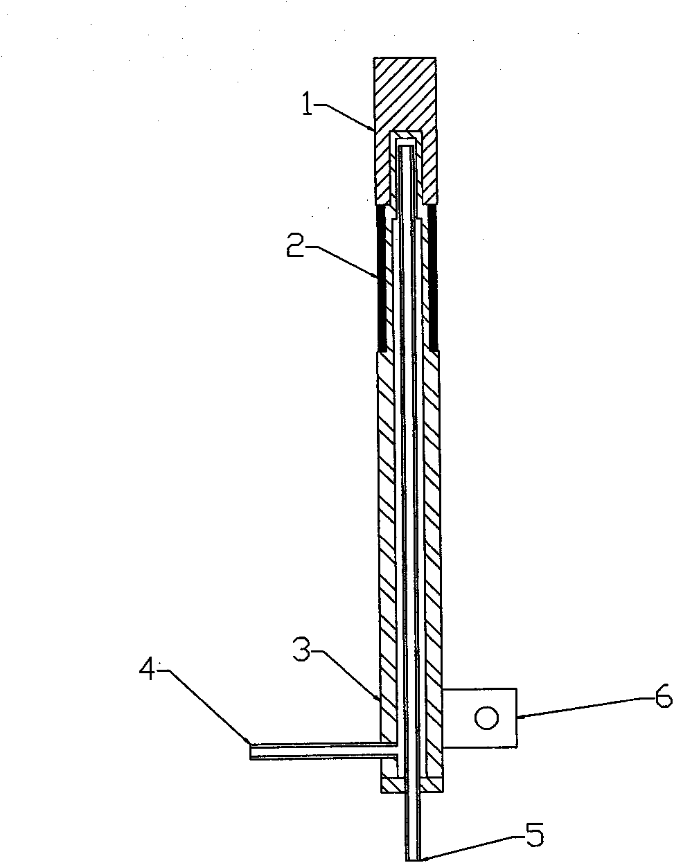 Electric boosting electrode device