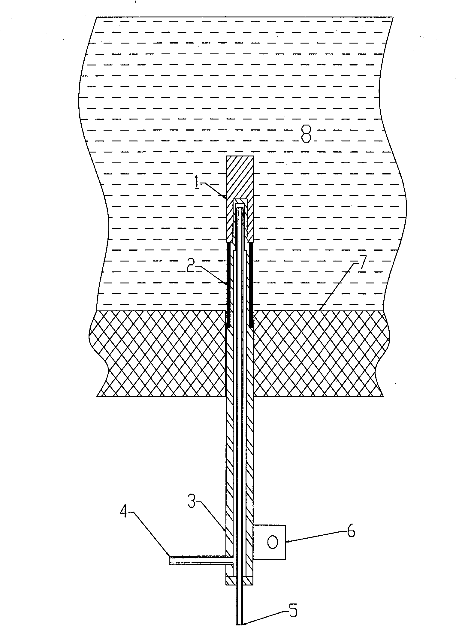 Electric boosting electrode device