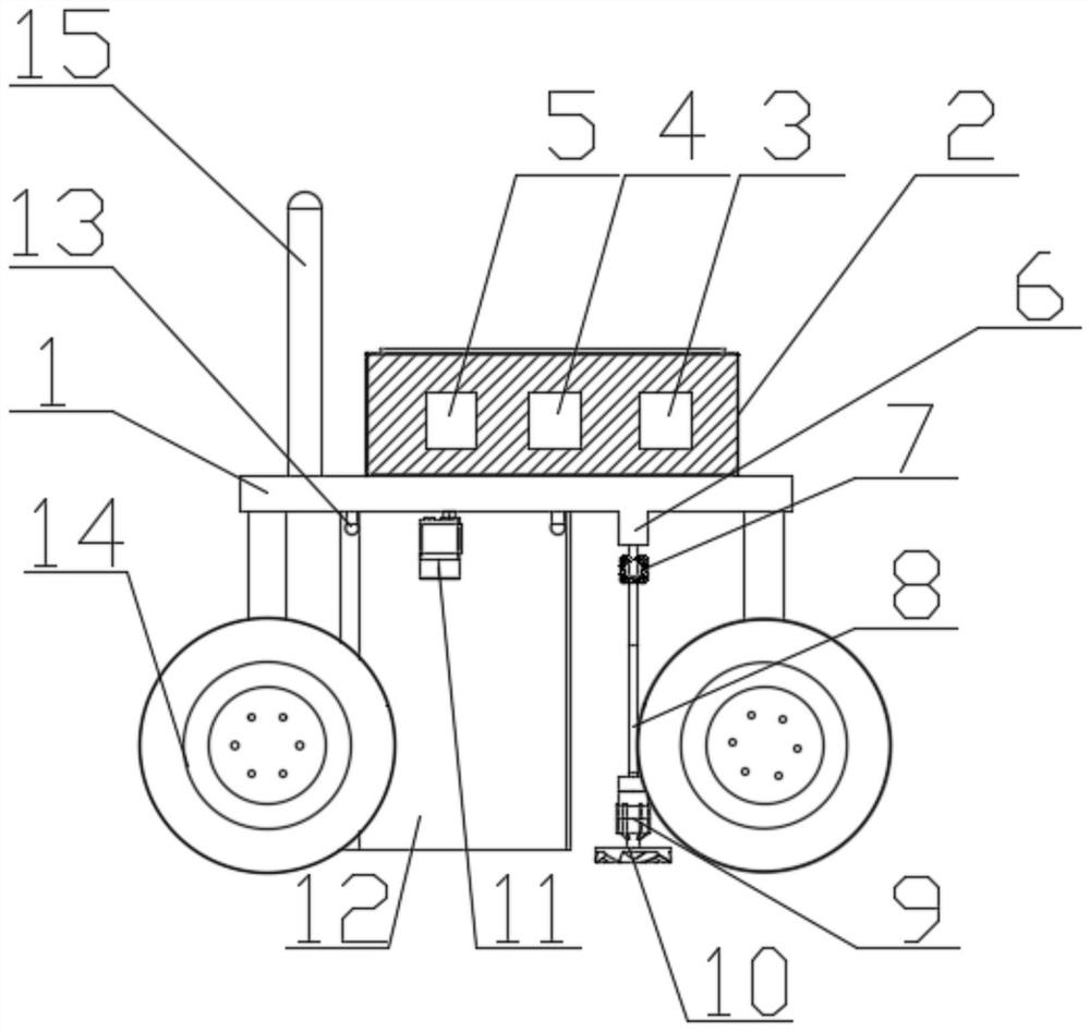 In-row real-time mechanical weeding equipment and weeding method