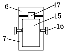 Electronic information display screen for all-round display