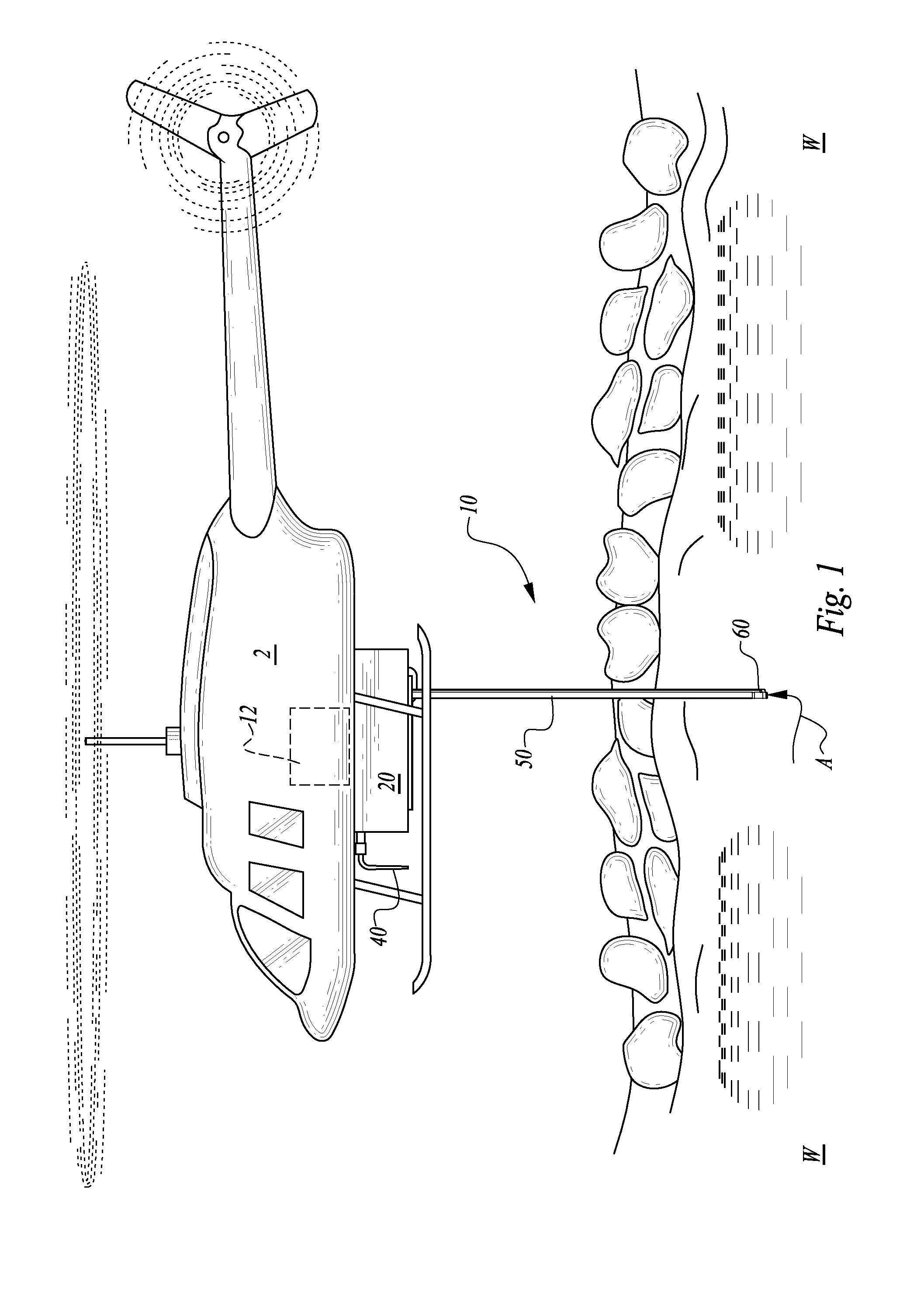 Onboard polymer gel preparation system for aircraft with snorkel intake