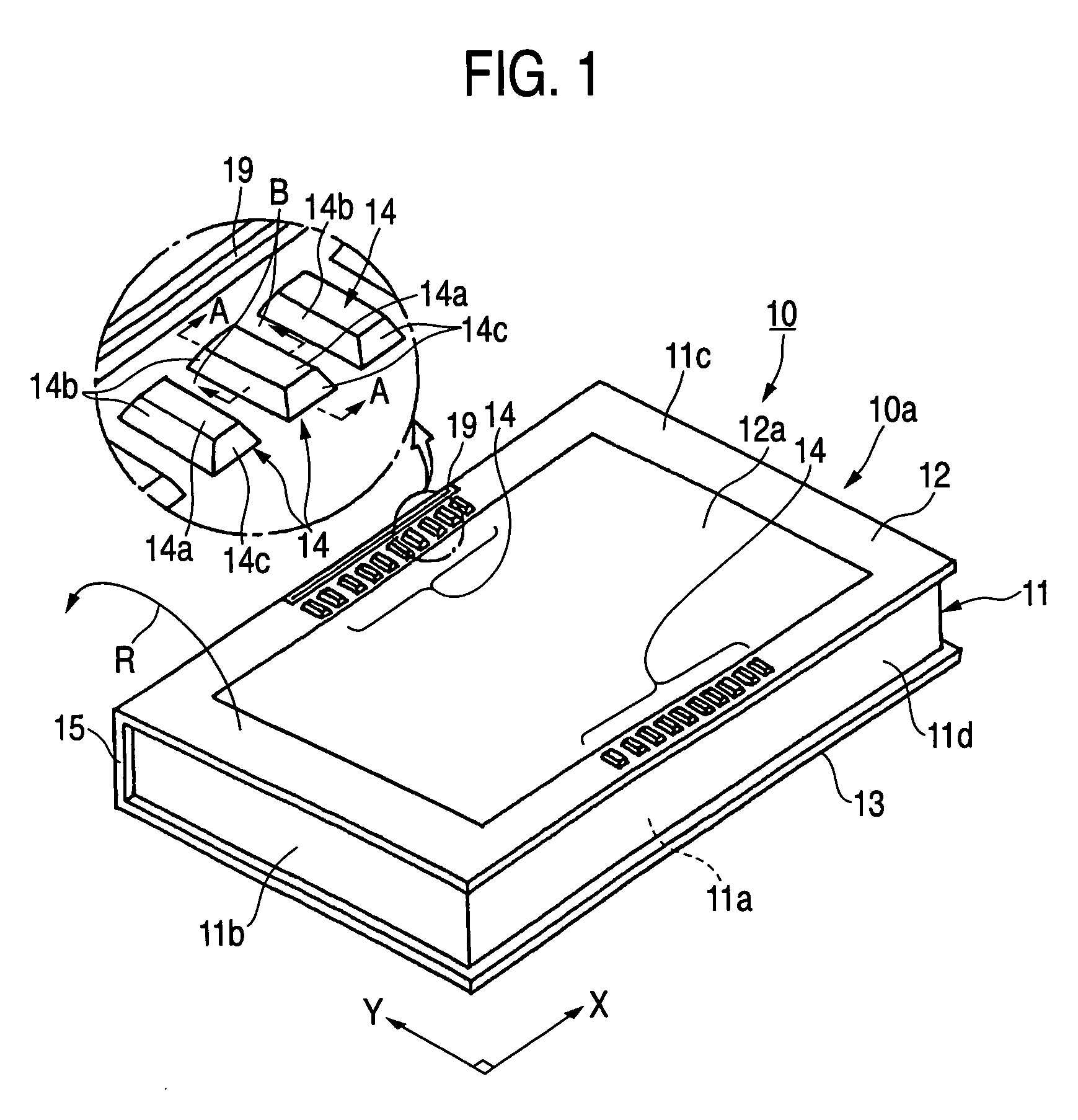 Tape cassette storing case with stacking ribs