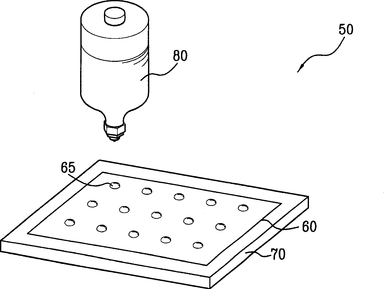 Device for controlling liquid crystal distribution and method for making liquid crystal display