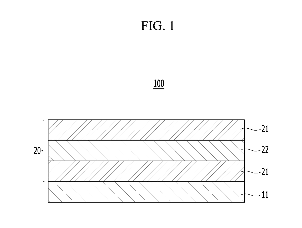 Copper clad laminate for vehicle LED lamp, printed circuit board including the same, and manufacturing method thereof