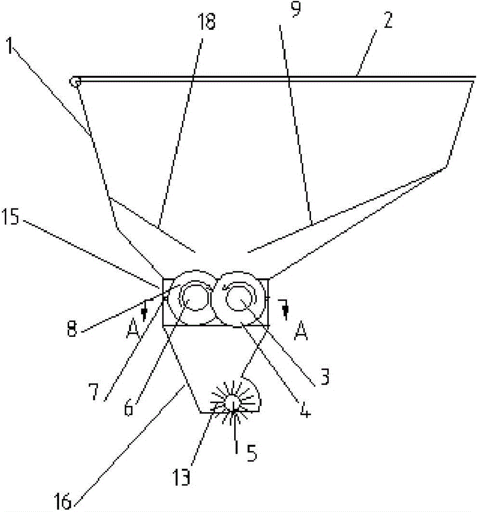 Powder leaking device