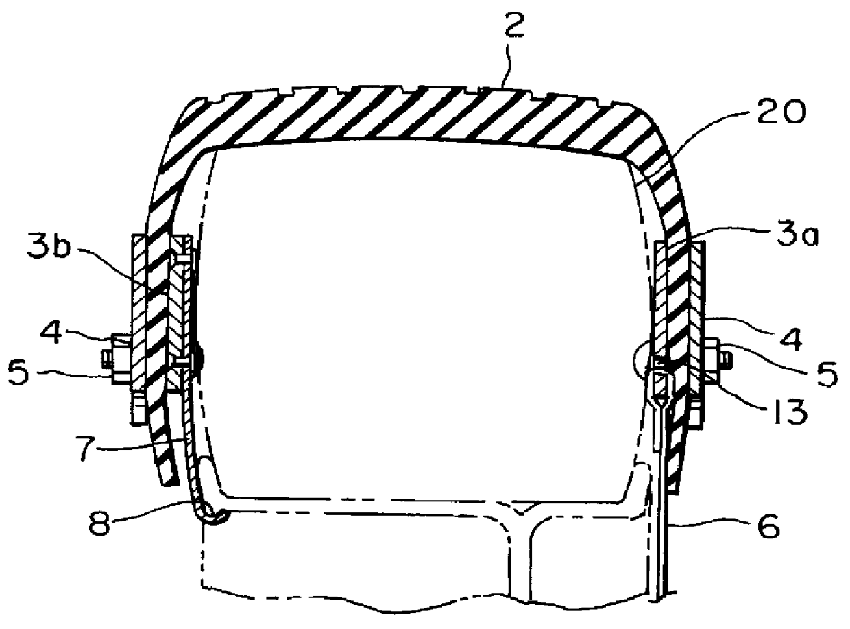 Traction device for tires