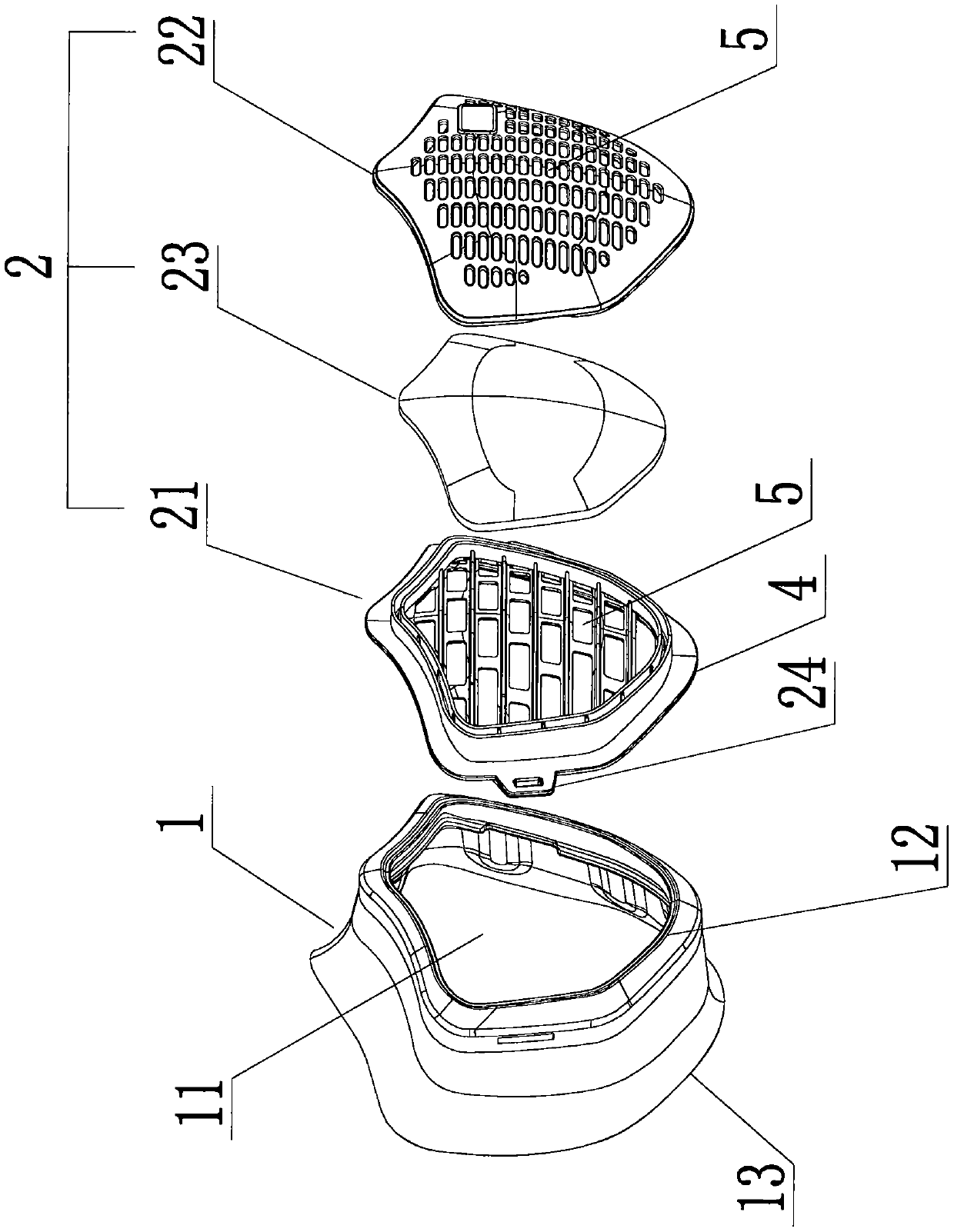 Reusable anti-virus mask