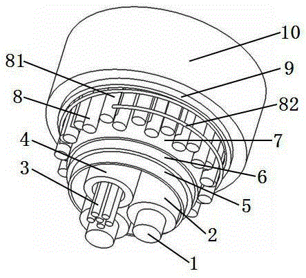 Manufacturing method of anti-lightning strike photoelectric composite cable for communication base station