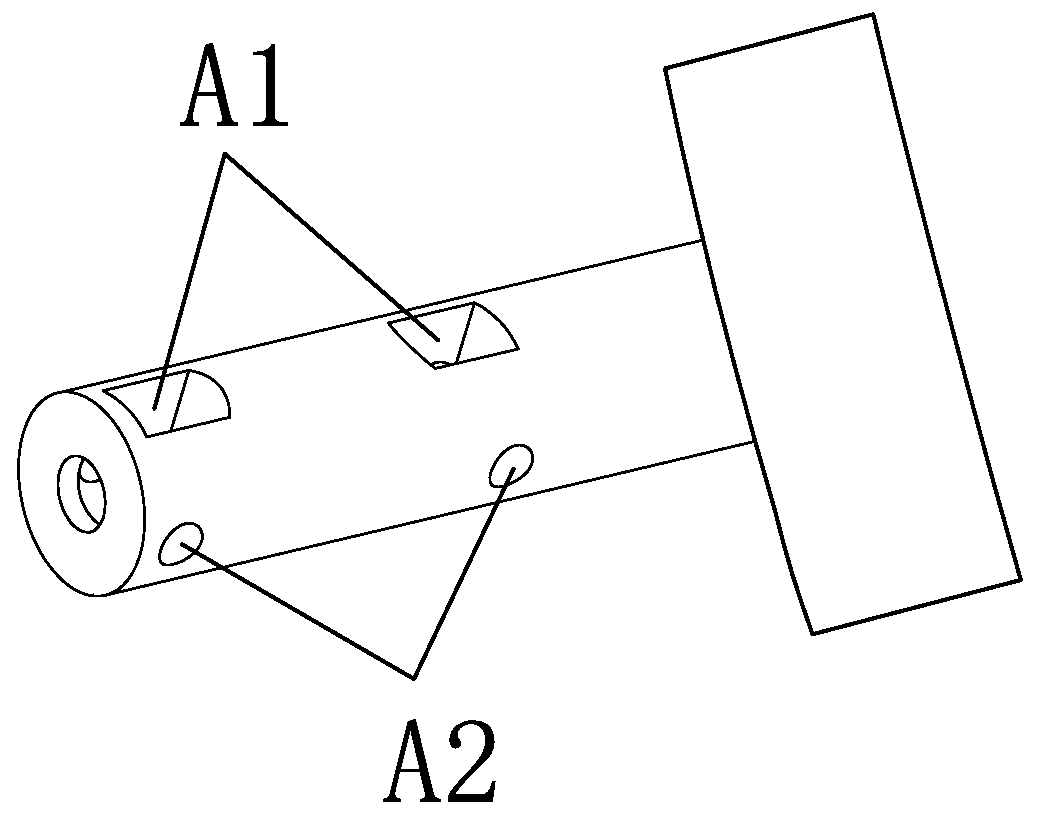 A piston transmission mechanism and a two-dimensional compressor