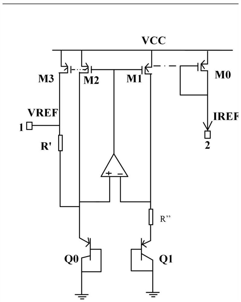 High-temperature protection circuit structure of audio power amplifier circuit