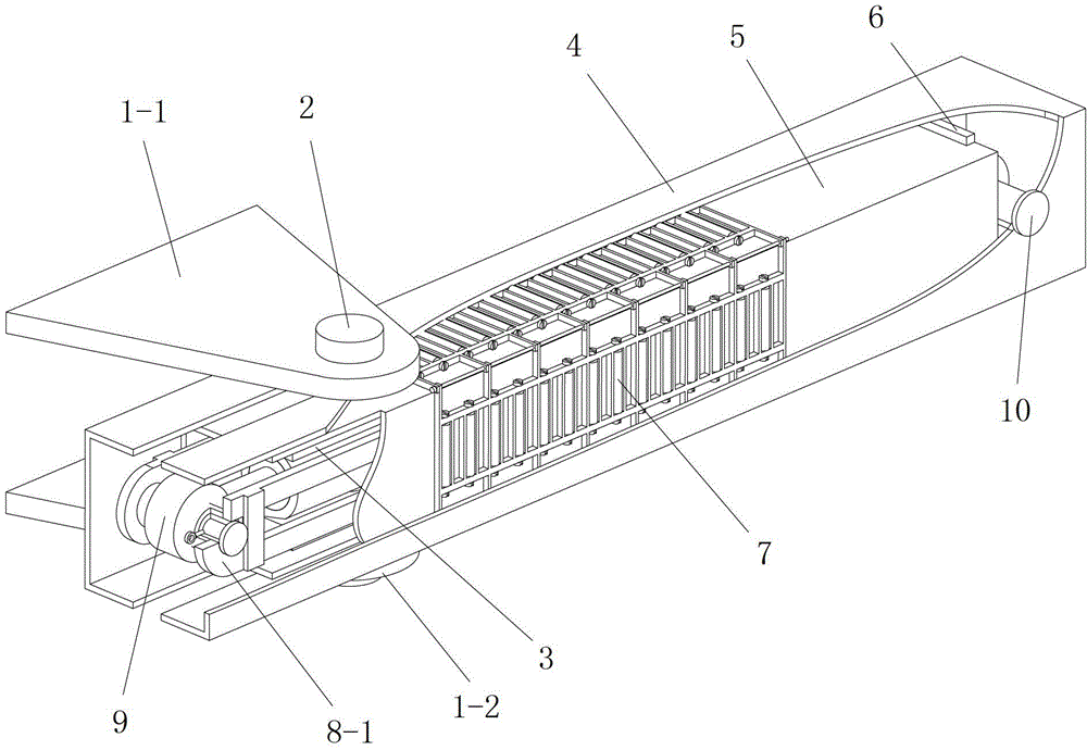 Pin removing floating device for telescopic arm