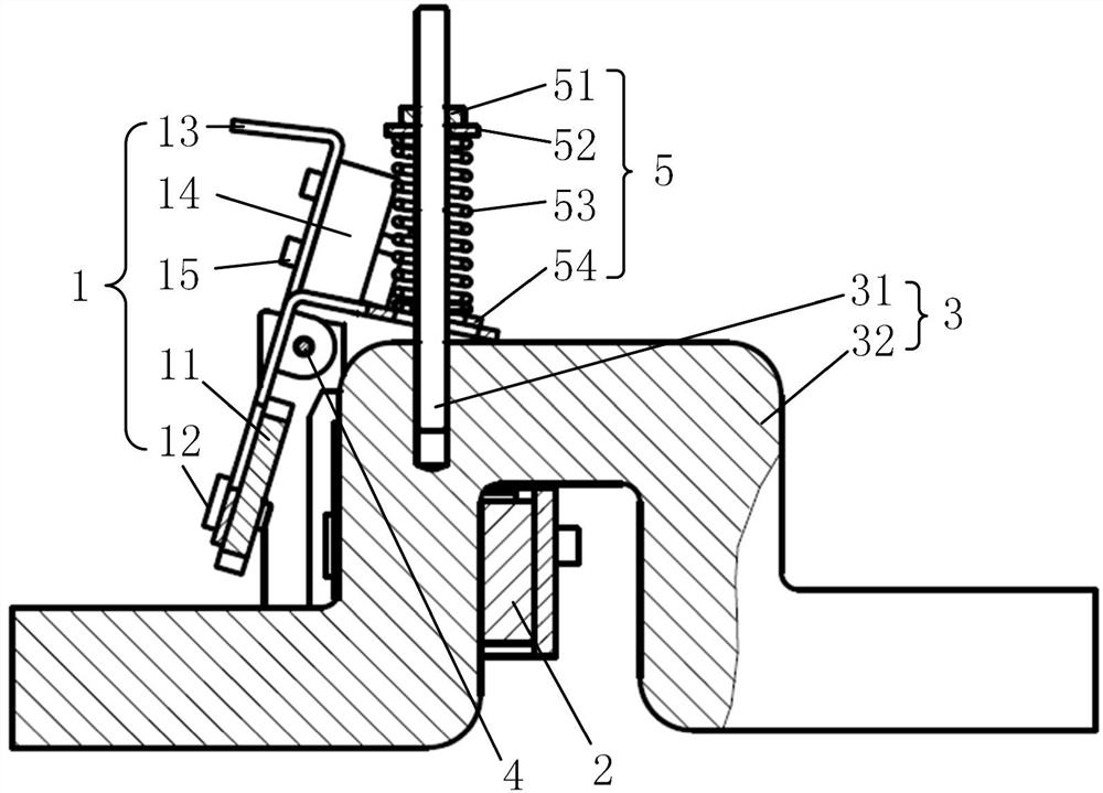 A wide-range adjustable short-circuit electromagnetic release for plastic case