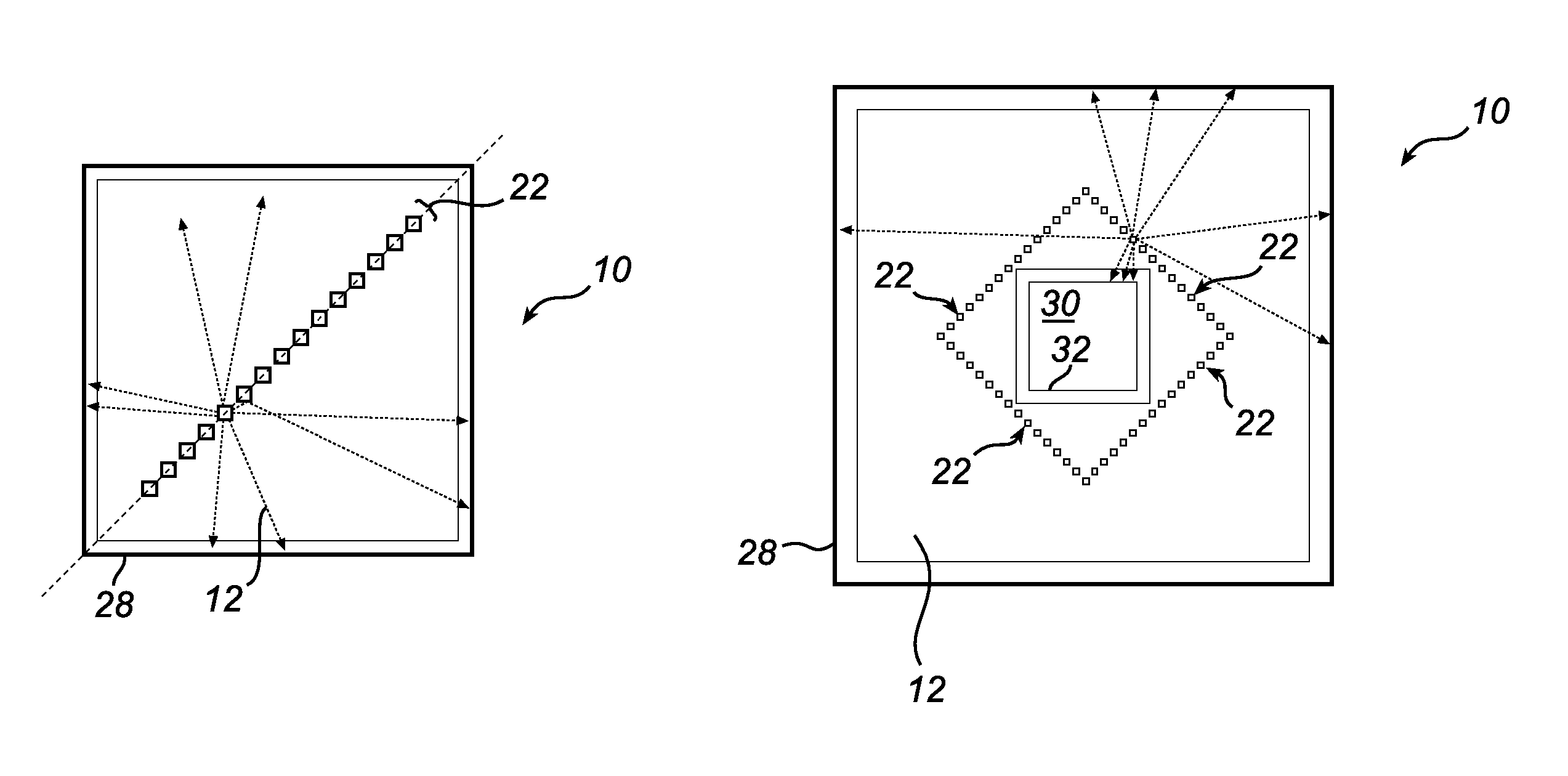 Lighting device employing a light guide plate and a plurality of light emitting diodes