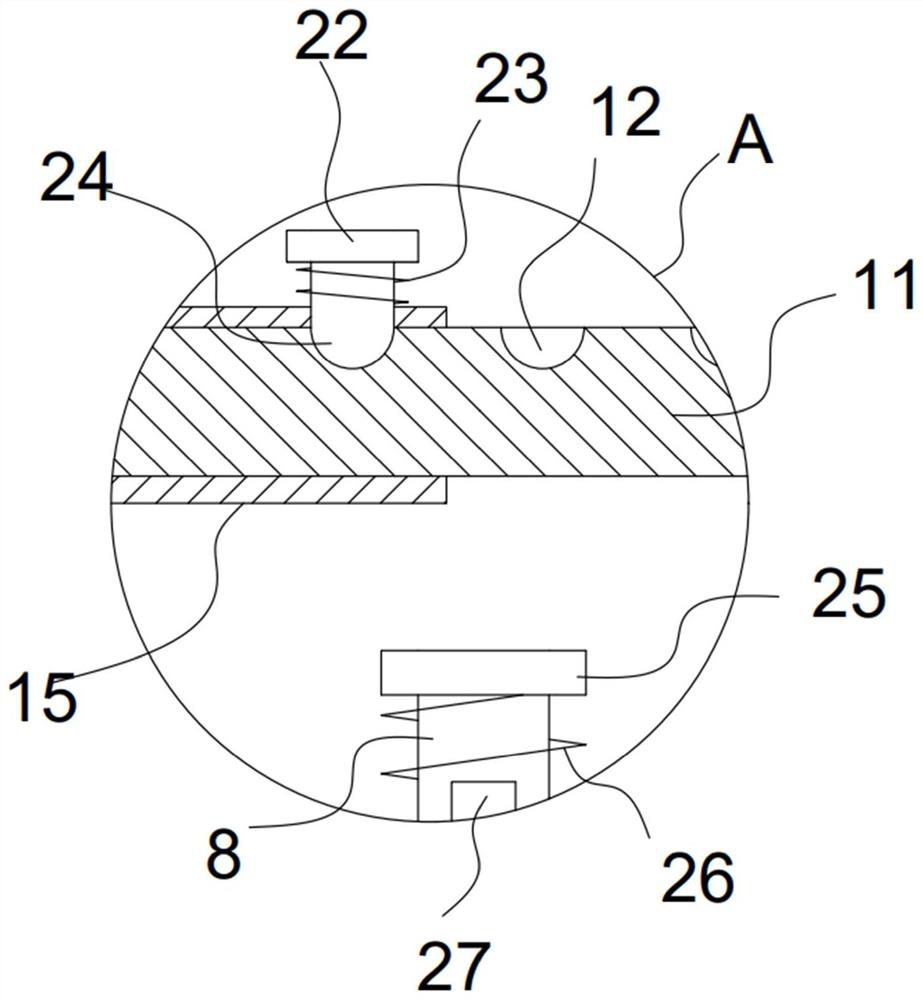 Rotary expansion type LED lighting device