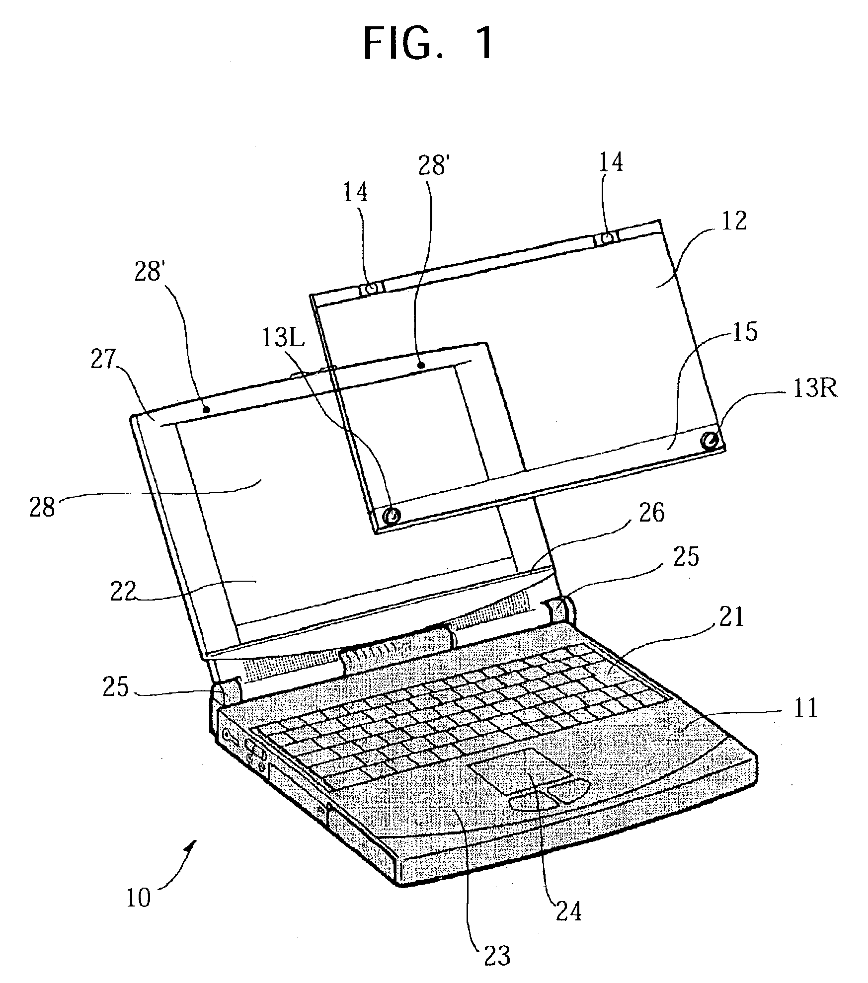 Display device, position adjustment pattern display program, recording medium, polarized glasses, and method of adjusting position of filter of the display device