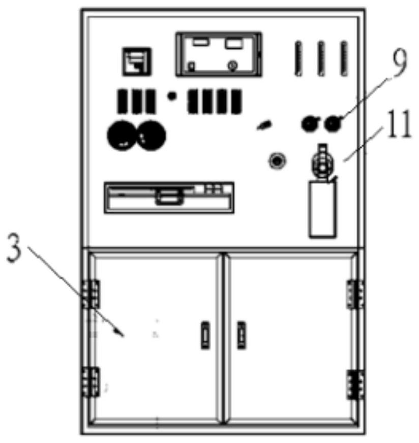 Sodium flame method detection system