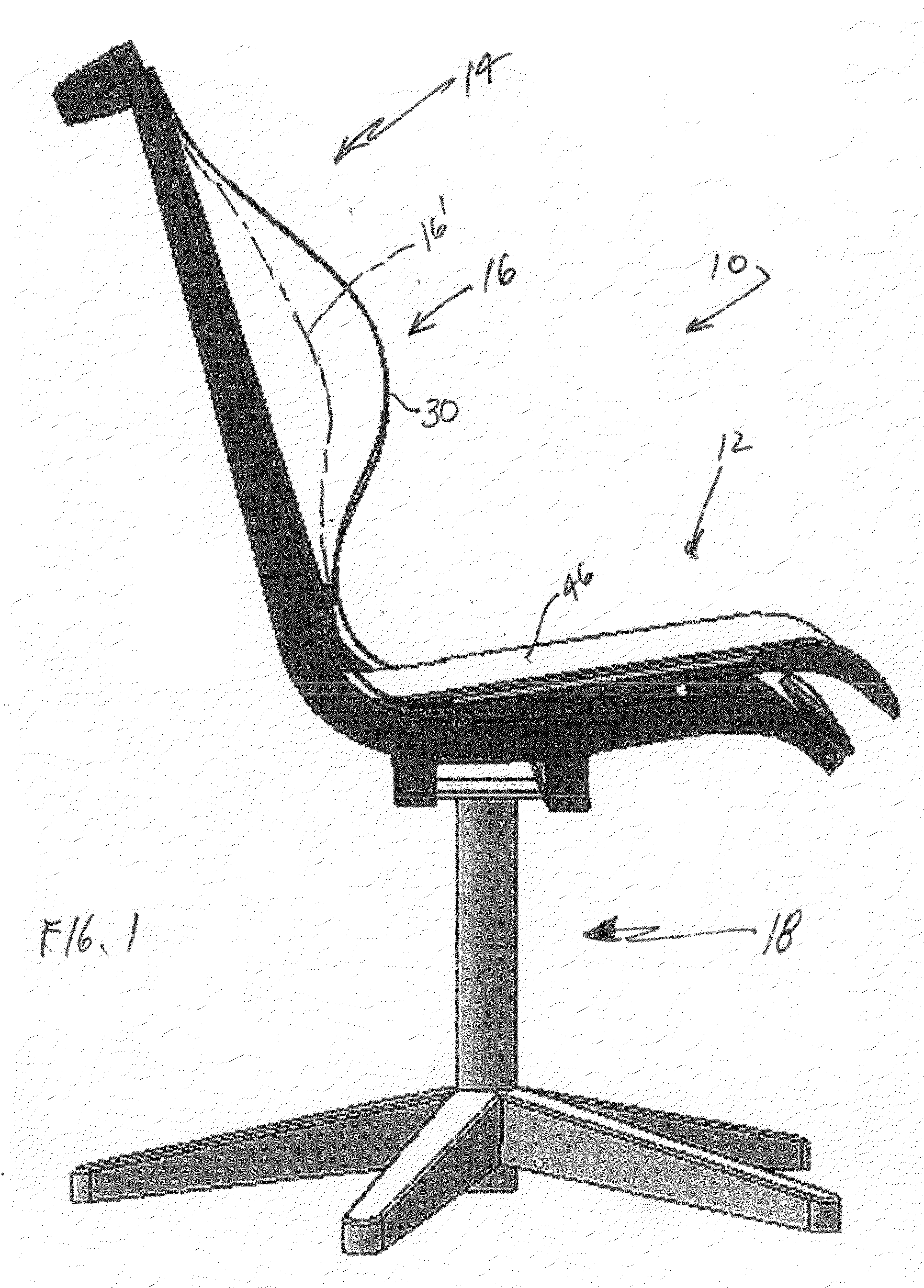 Ergonomic adjustable chair
