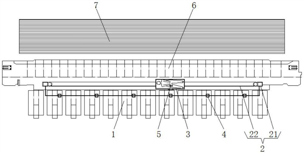 Manned ferry moving system for coal face