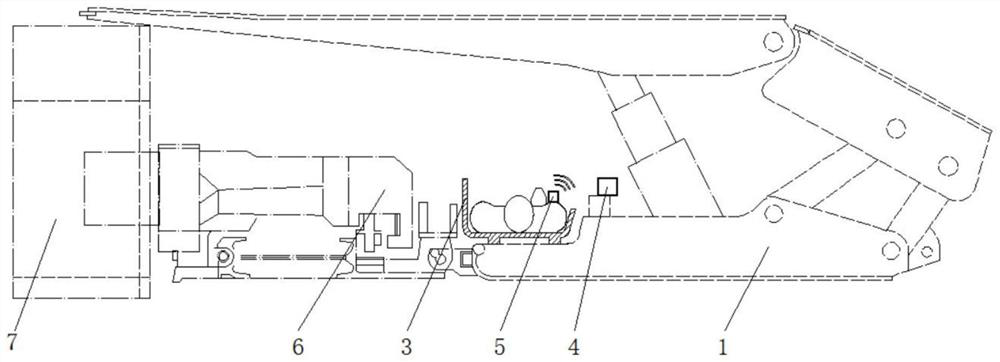 Manned ferry moving system for coal face