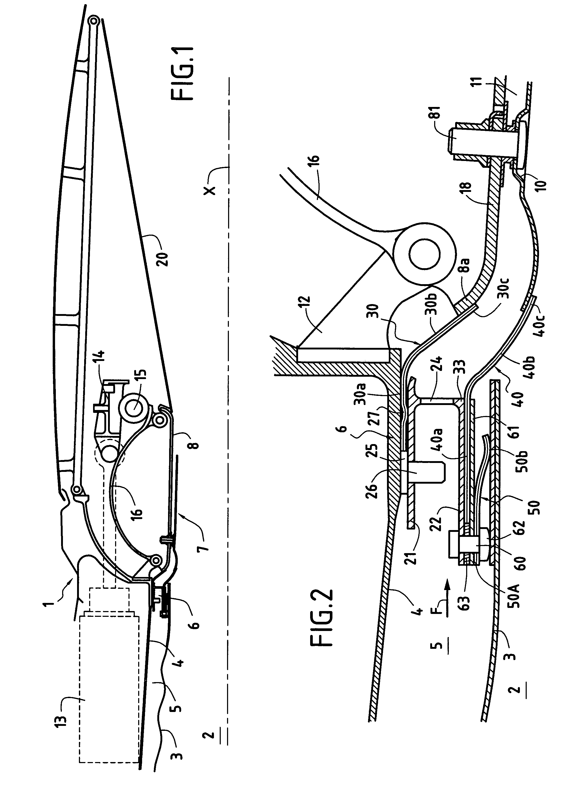 System for sealing the secondary flow at the inlet to a nozzle of a turbomachine having a post-combustion chamber