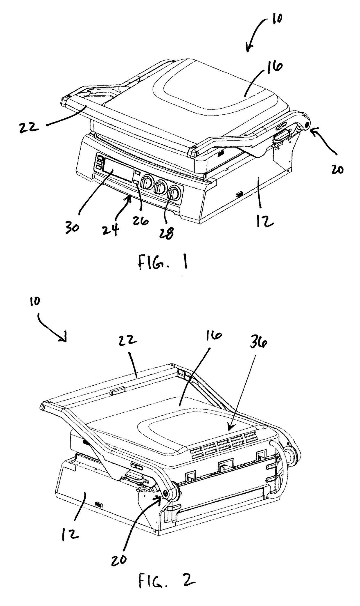 Smoke exhaust system for a cooking appliance