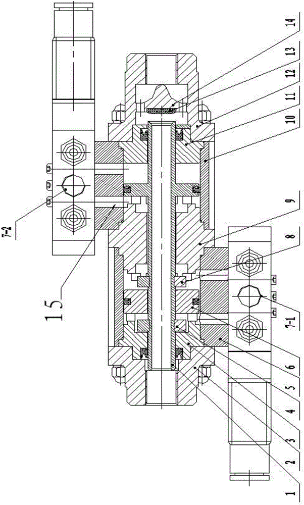 A two-stage buffer type anti-hammer coaxial valve