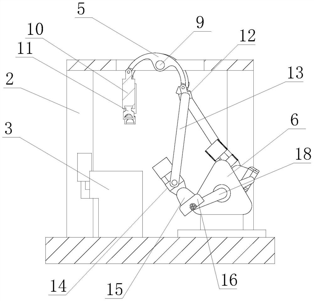 Neurological function rehabilitation training device and method