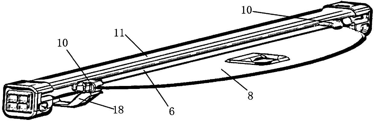 Outer tube for blinds and blinds using the same