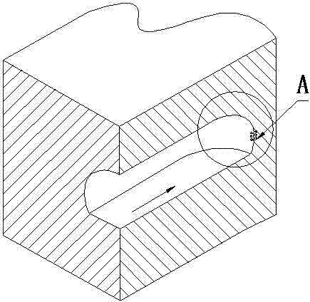 Rockburst-preventive tunnel face structure for tunneling and rockburst-preventive tunneling method