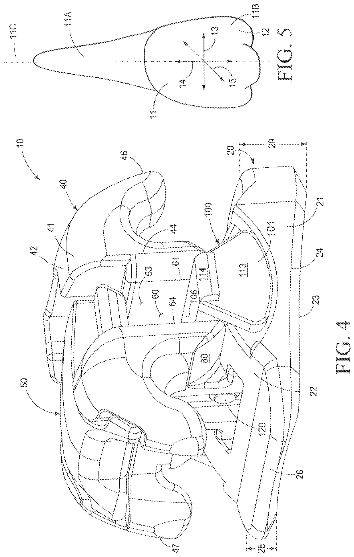 Orthodontic bracket apparatus and method for treating a malocclusion