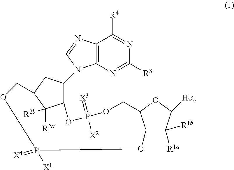 2'3'-cyclic dinucleotides comprising carbocyclic nucleotide