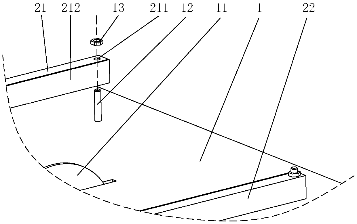 Positioning device for plate cutting machine