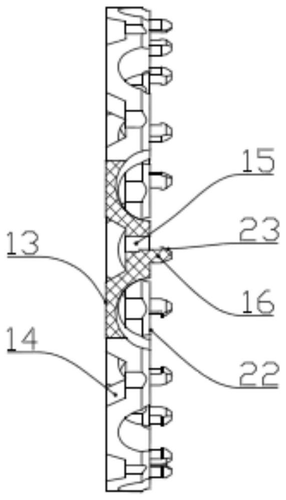 Bearing retainer and bearing provided with same