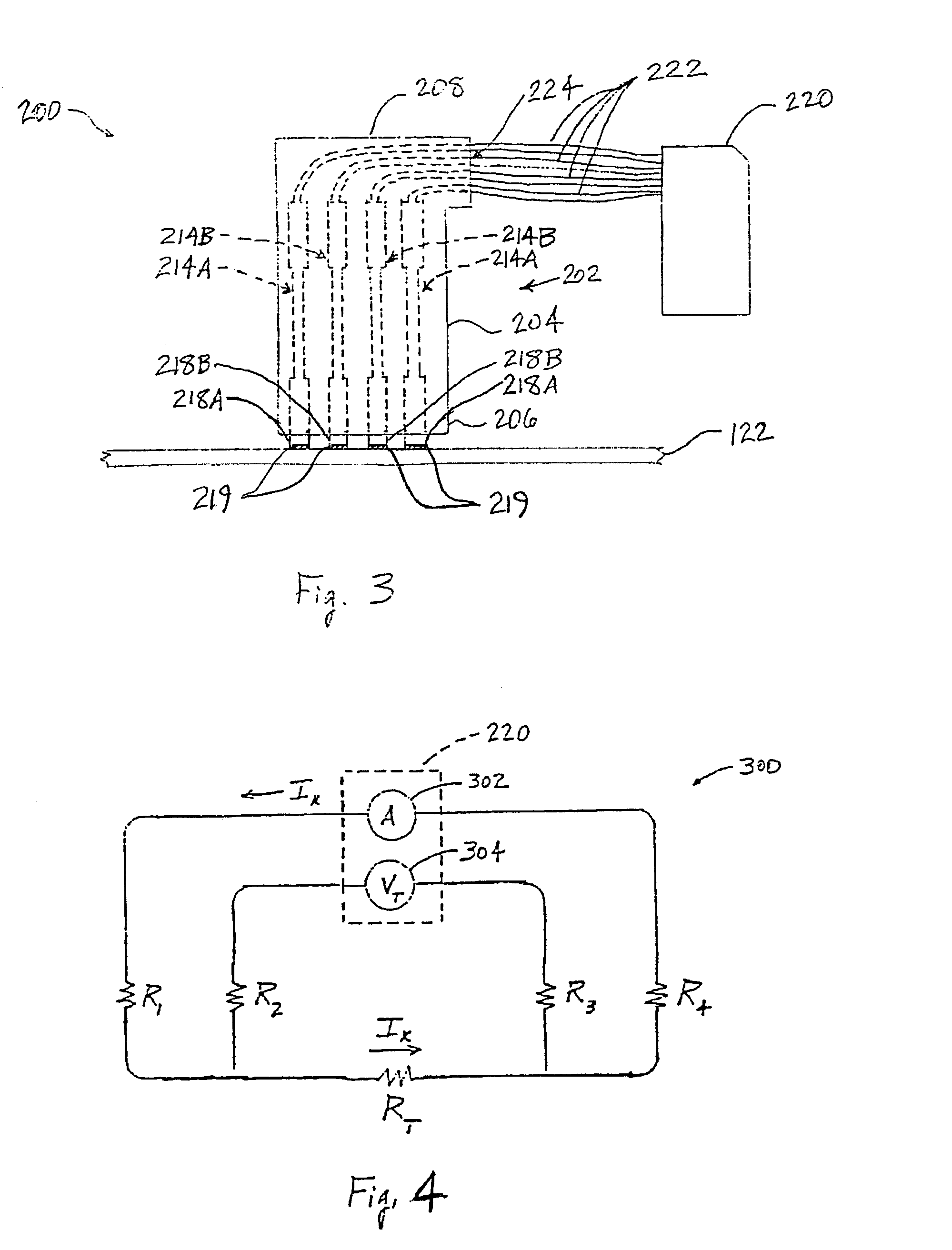Apparatus and methods for measuring resistance of conductive layers