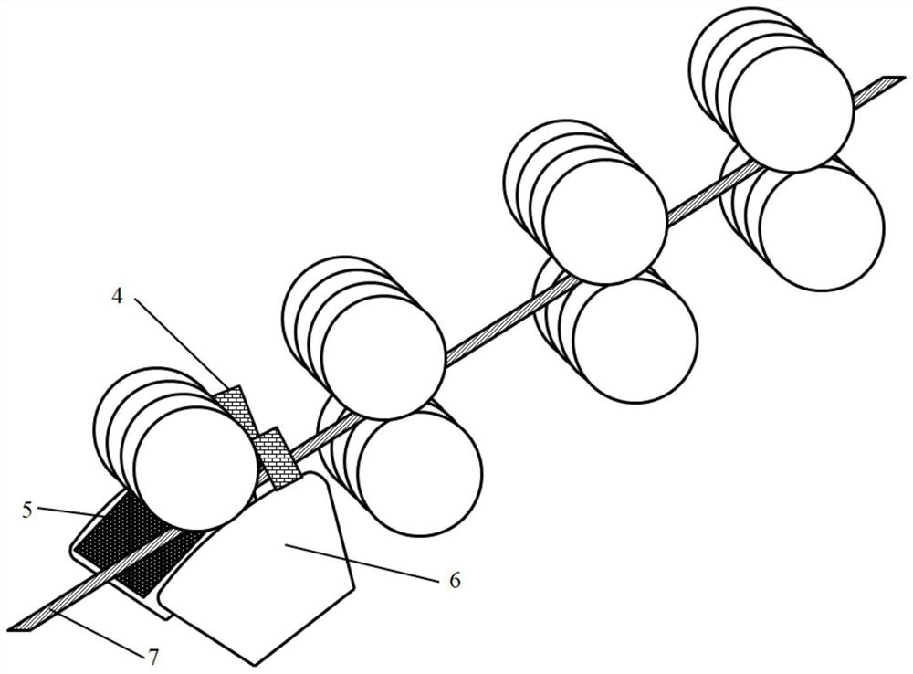 A device and method for improving the performance of compact spinning yarn