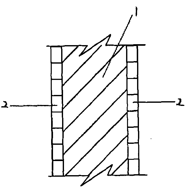 Compound heat preservation die plate and concrete one-off construction outer wall heat preservation system and construction technology thereof