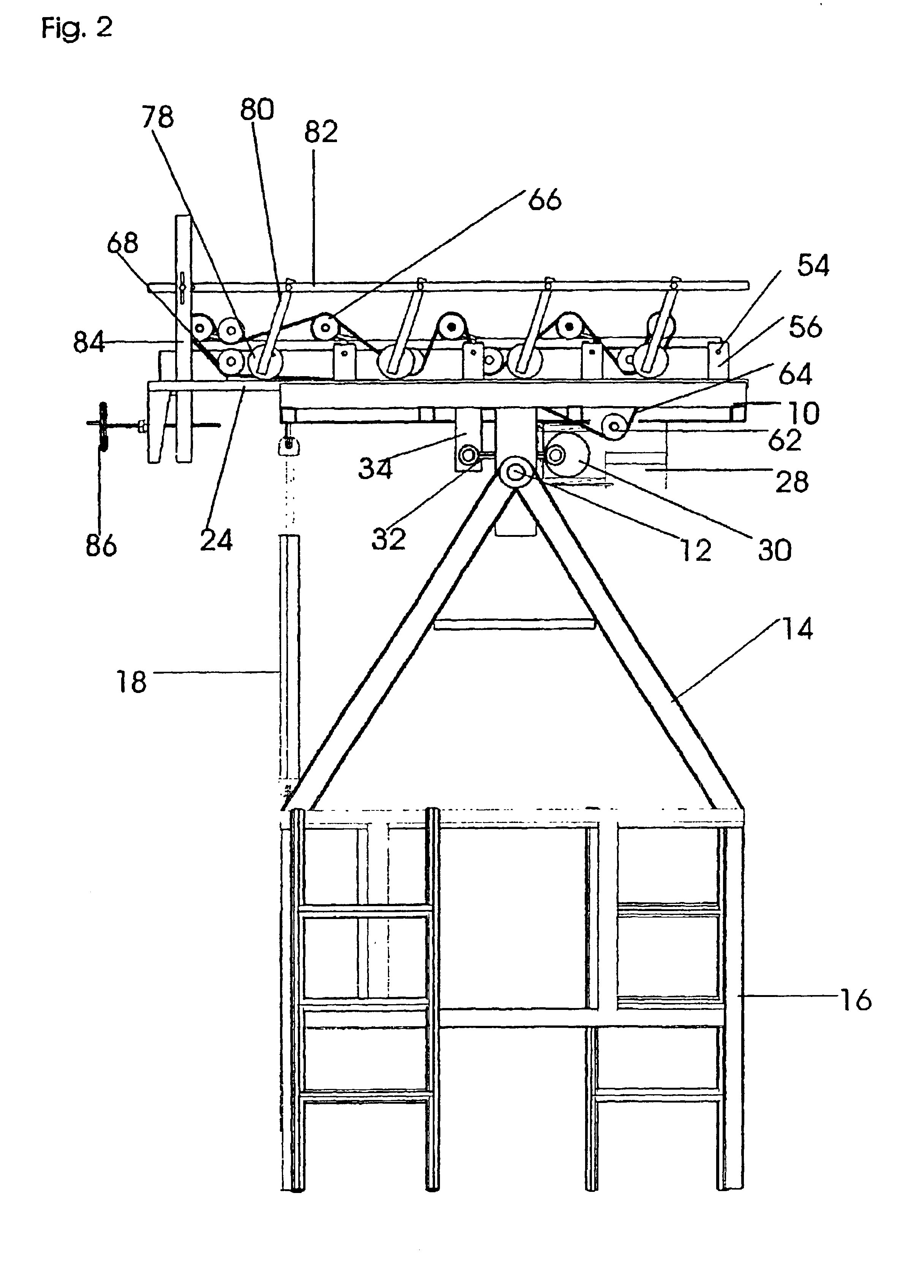 Apparatus and method for declustering cherries