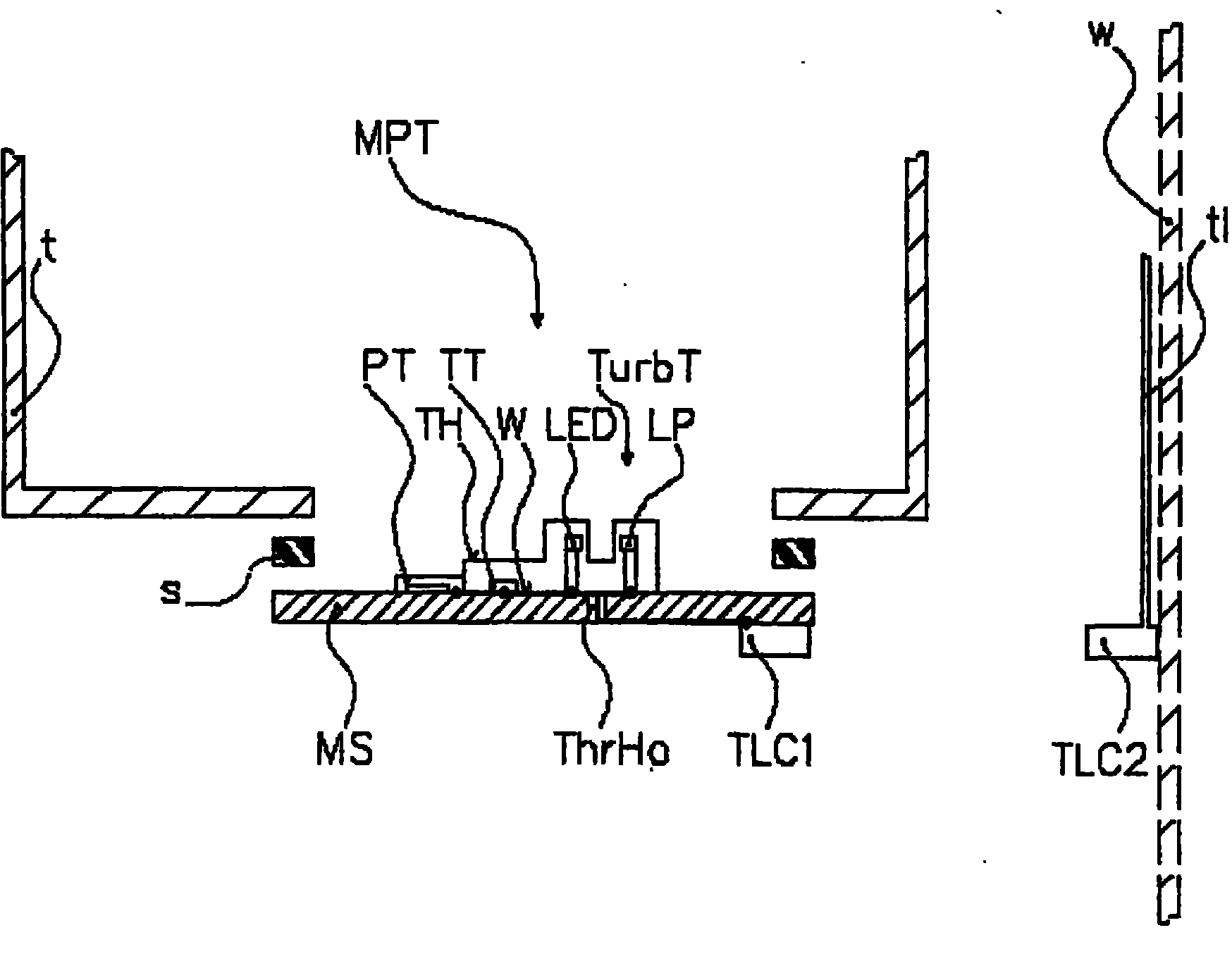 Multipurpose transducer for an appliance using water