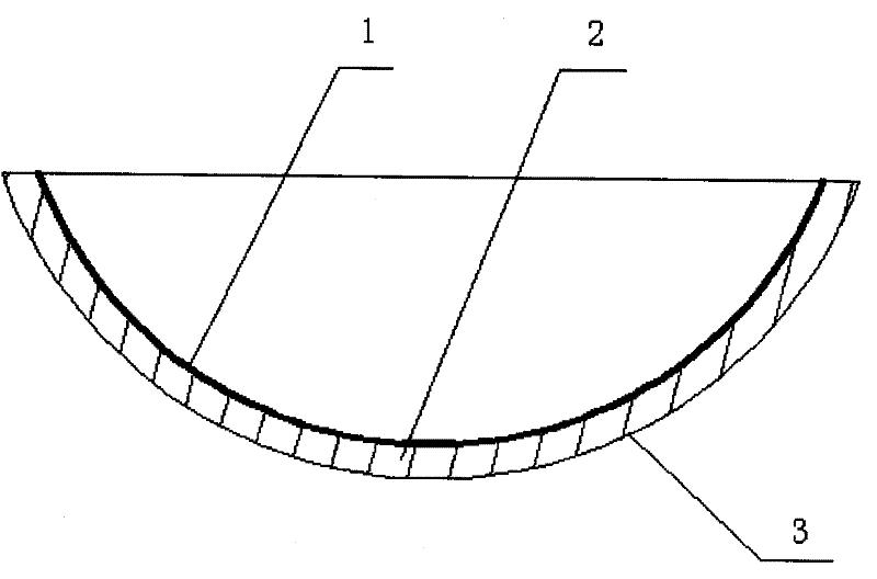 Enamel non-stick fry pan