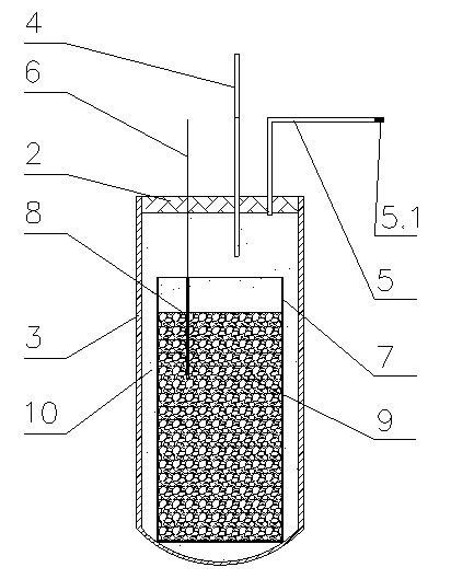 Method and device for measuring concrete or mortar volume deformation
