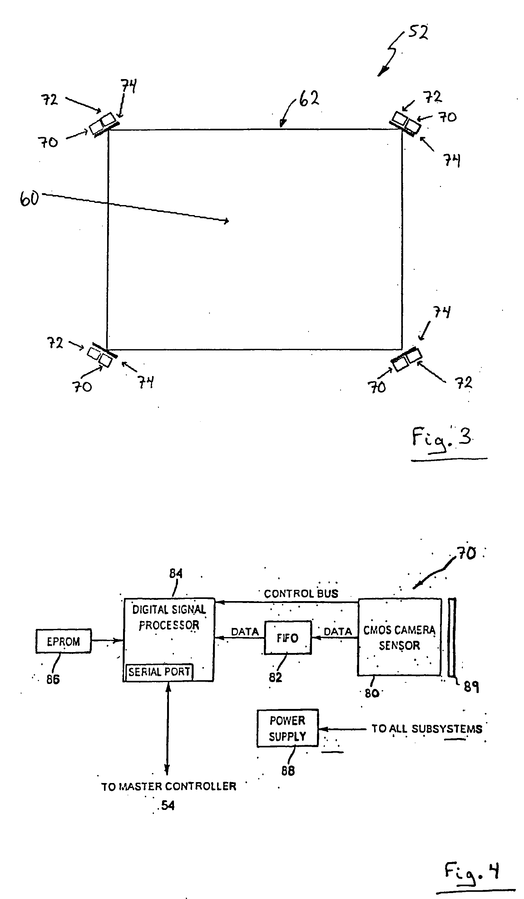 Apparatus for detecting a pointer within a region of interest