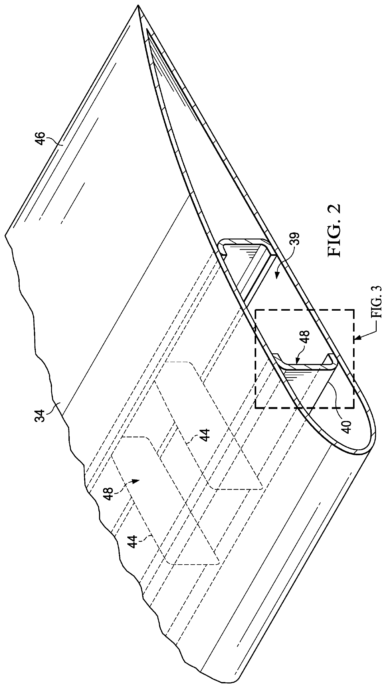 Part Edge Seal Arrangement and Joining Method