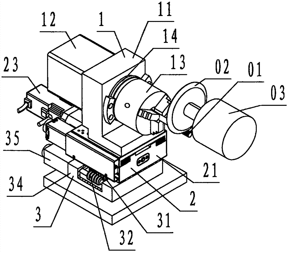 A Simple CNC Servo Screw Grinding Device