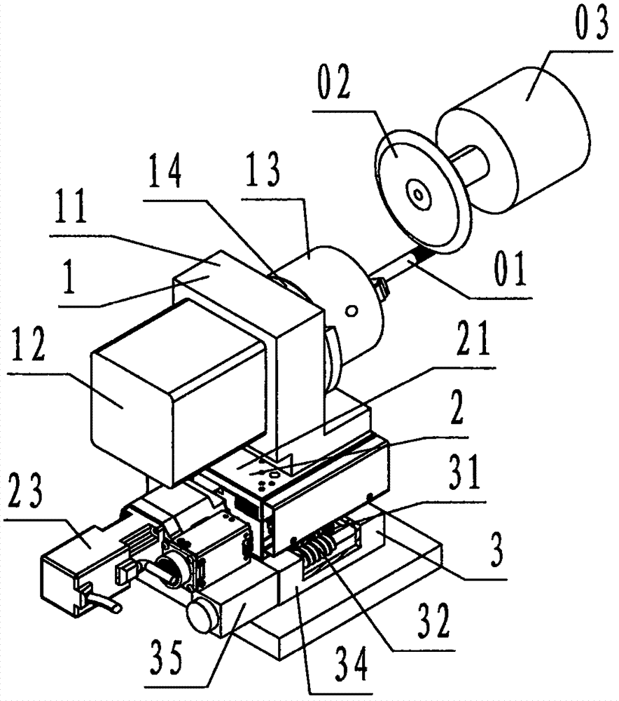 A Simple CNC Servo Screw Grinding Device