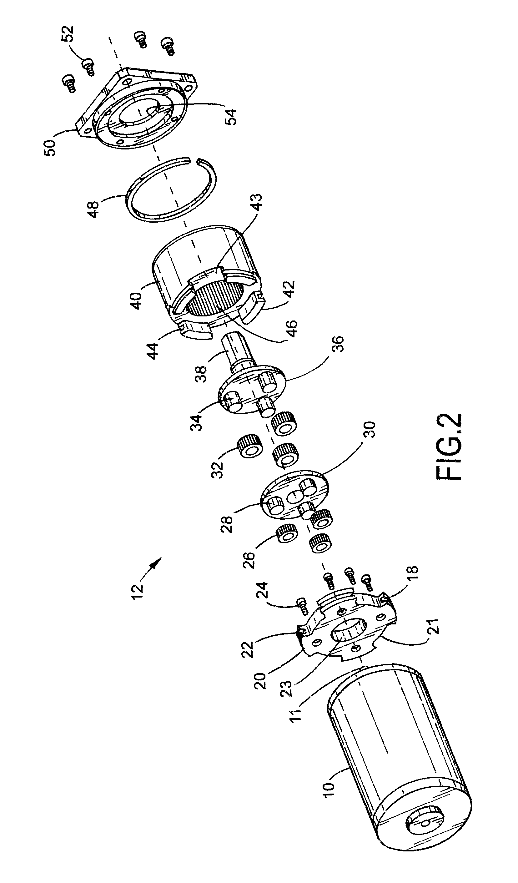 Floating ring gear epicyclic gear system