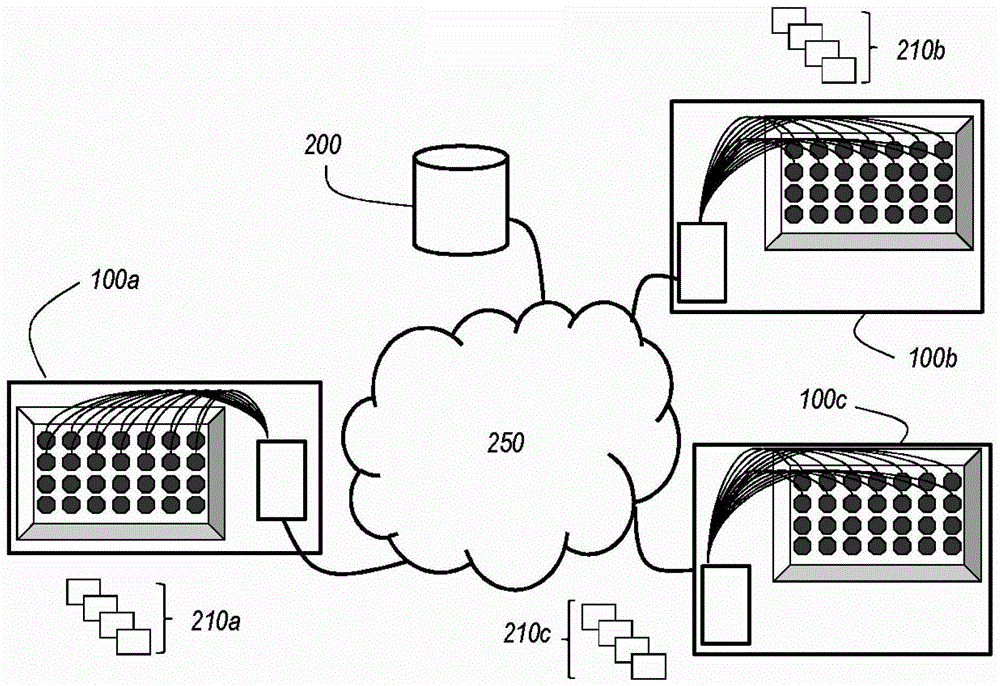 Terminal and method, communication system and token for exchanging messages with tokens brought near the terminal