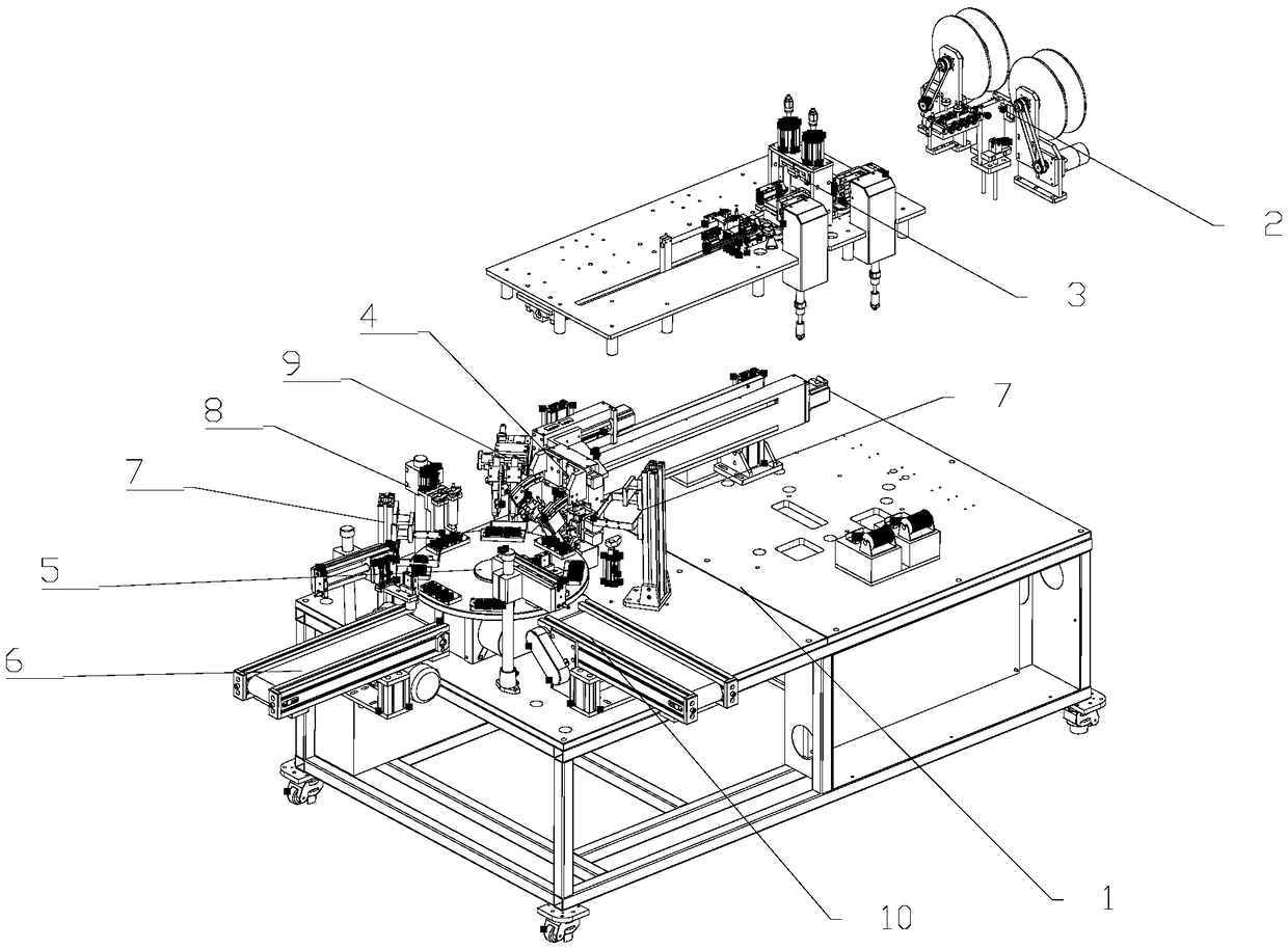 Pressure sensor production equipment and soldering tin assembly