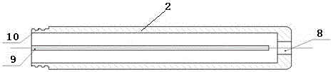 A kind of anti-break environmental protection pen shell