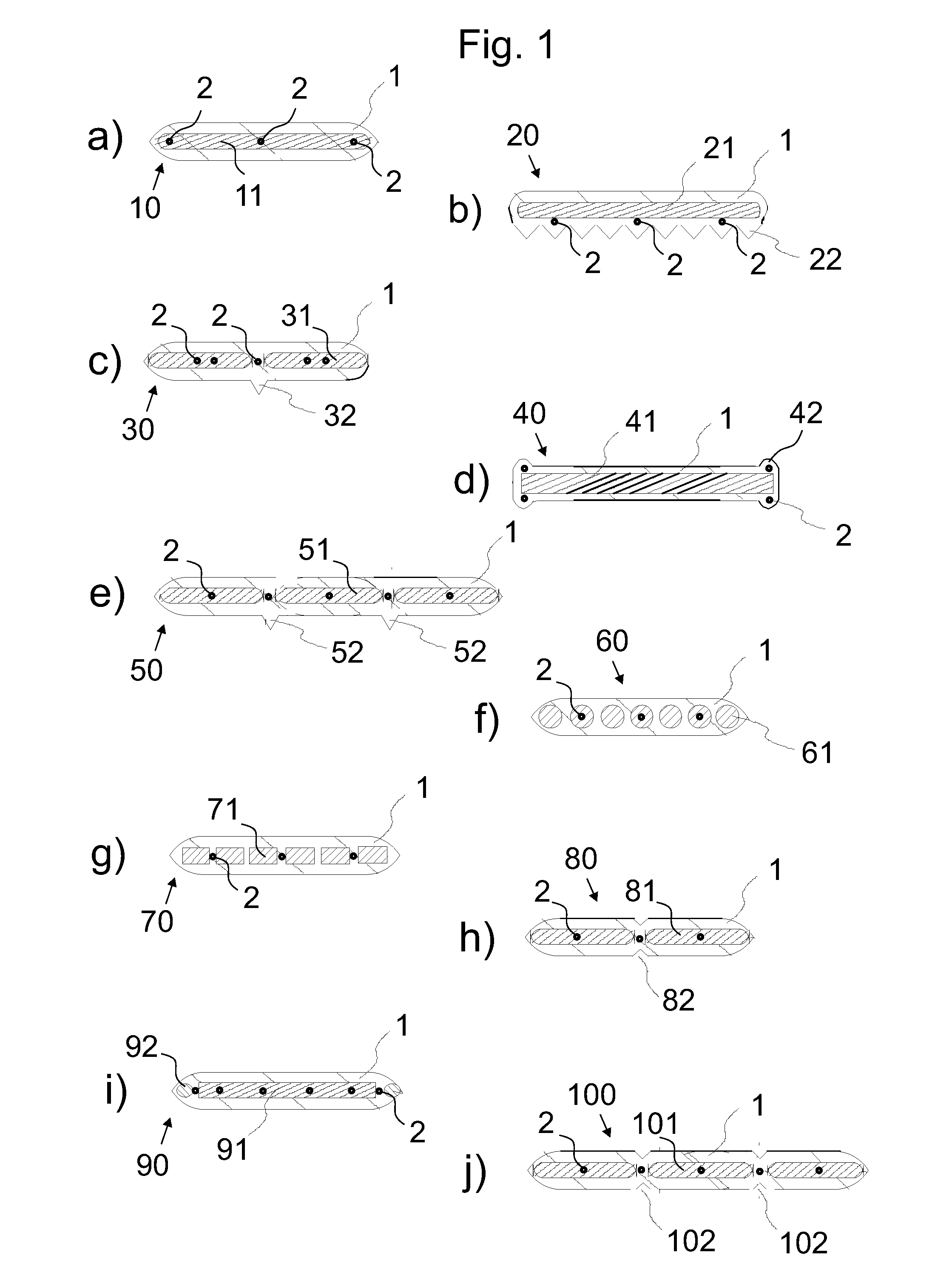 Rope of a lifting device, a rope arrangement, an elevator and a condition monitoring method for the rope of a lifting device
